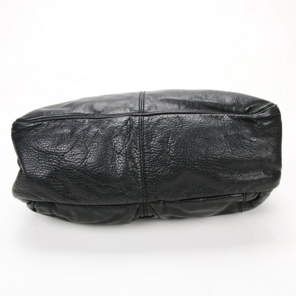 Marc Jacob's black leather grained shoulder bag - Picture 8 of 11